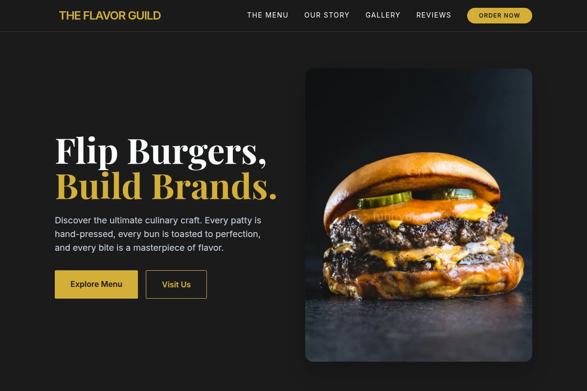 Order Burger