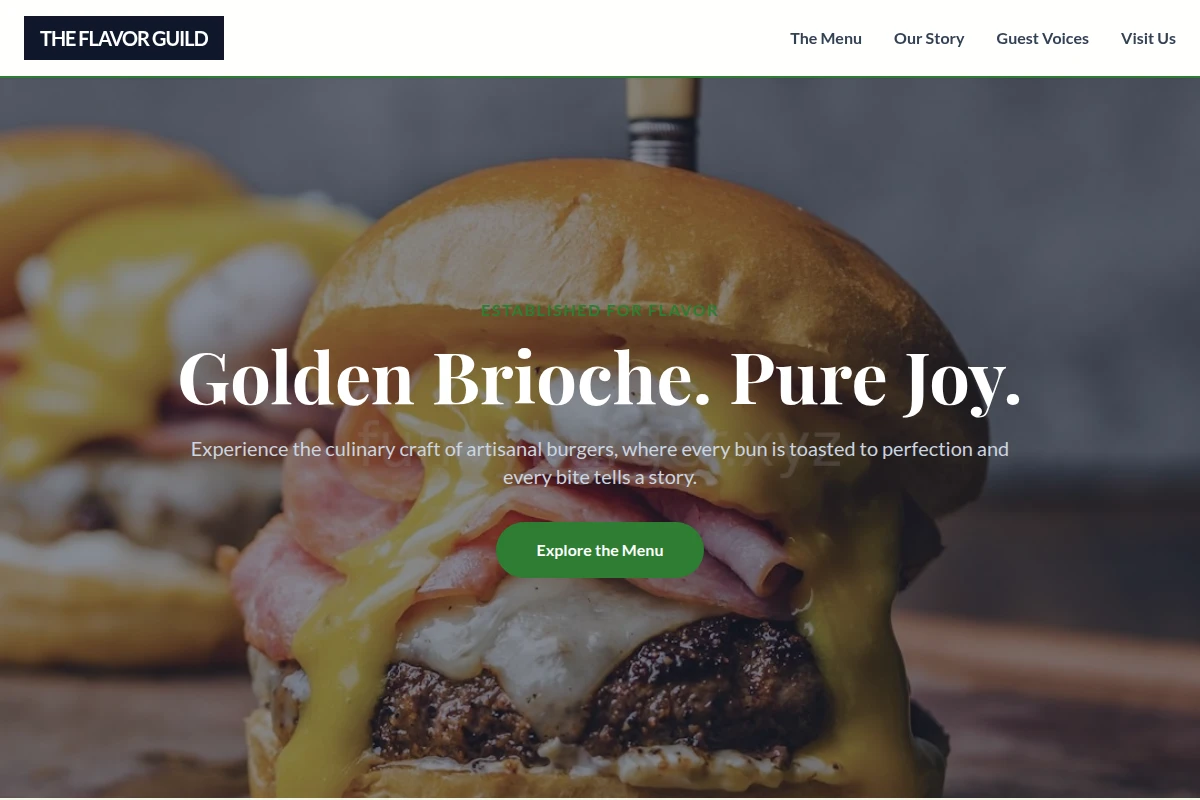 Brioche Burger