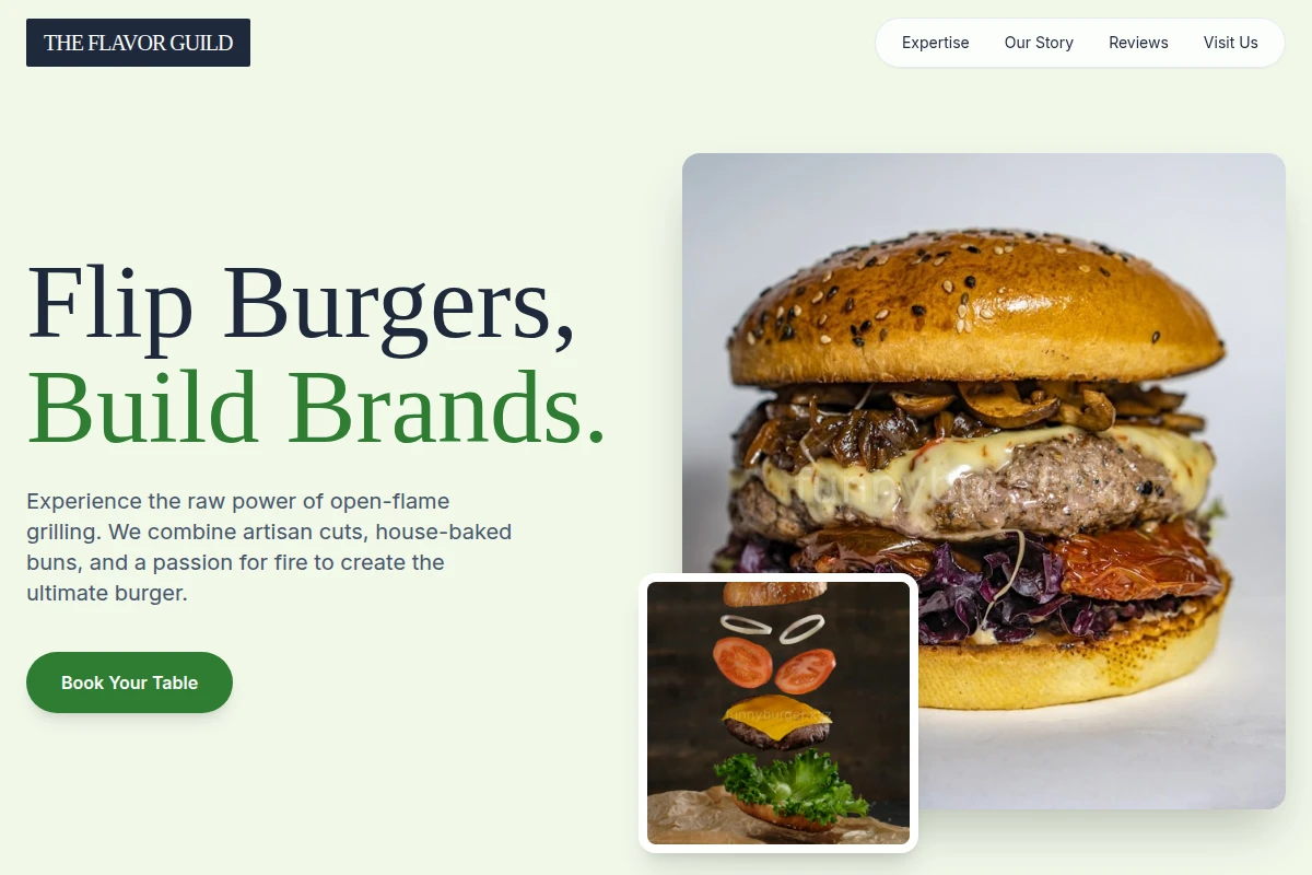 Flame Burger