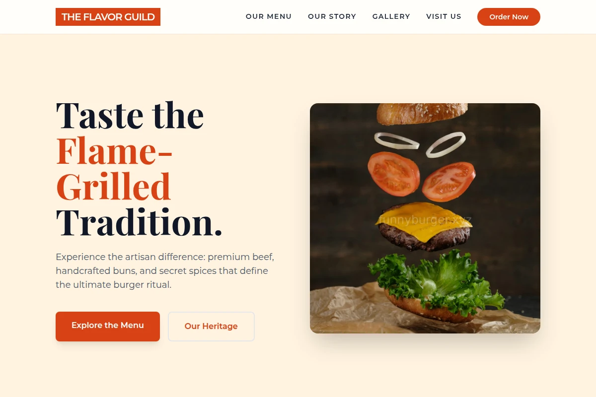 Rustic Burger