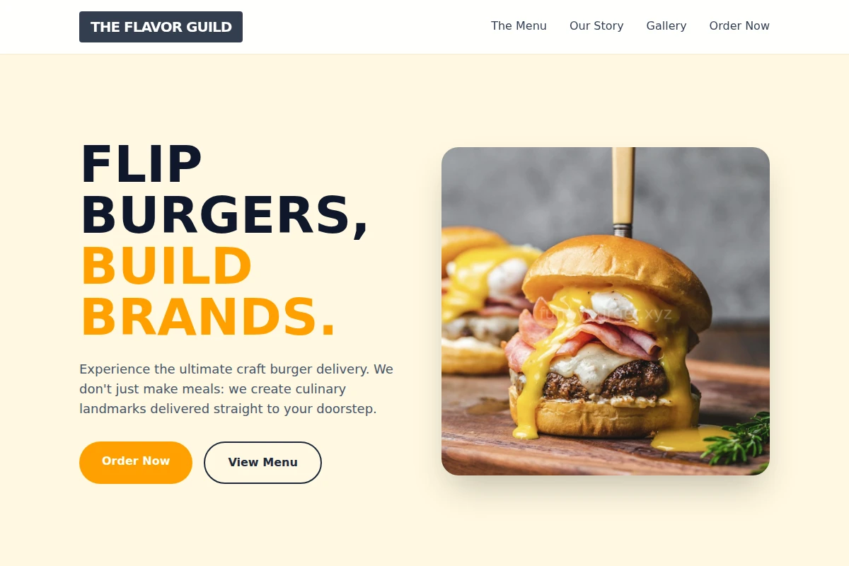 Delivery Burger