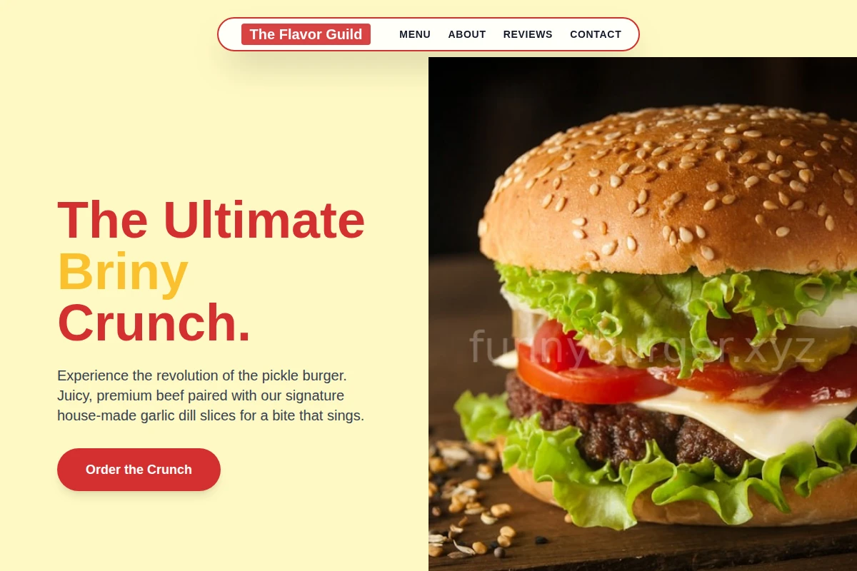 Pickle Burger