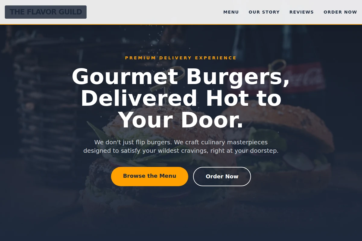 Delivery Burger