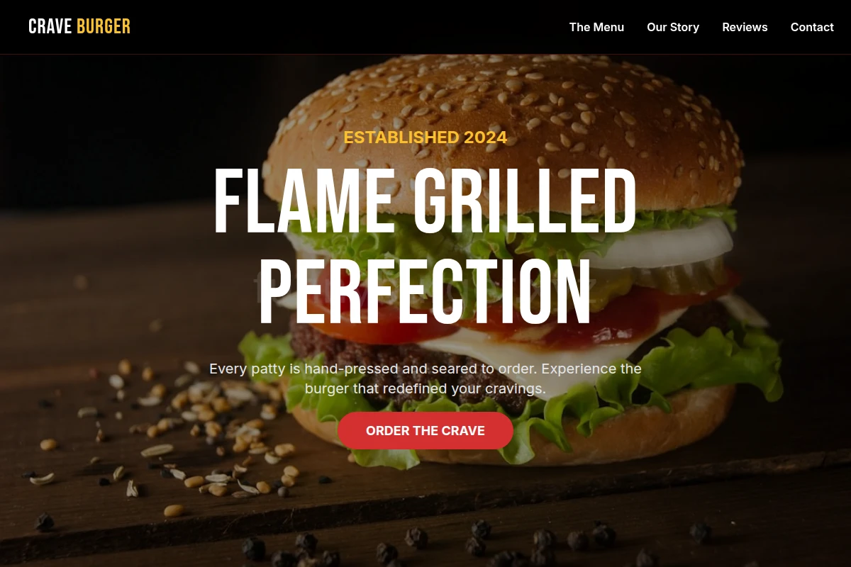 Crave Burger