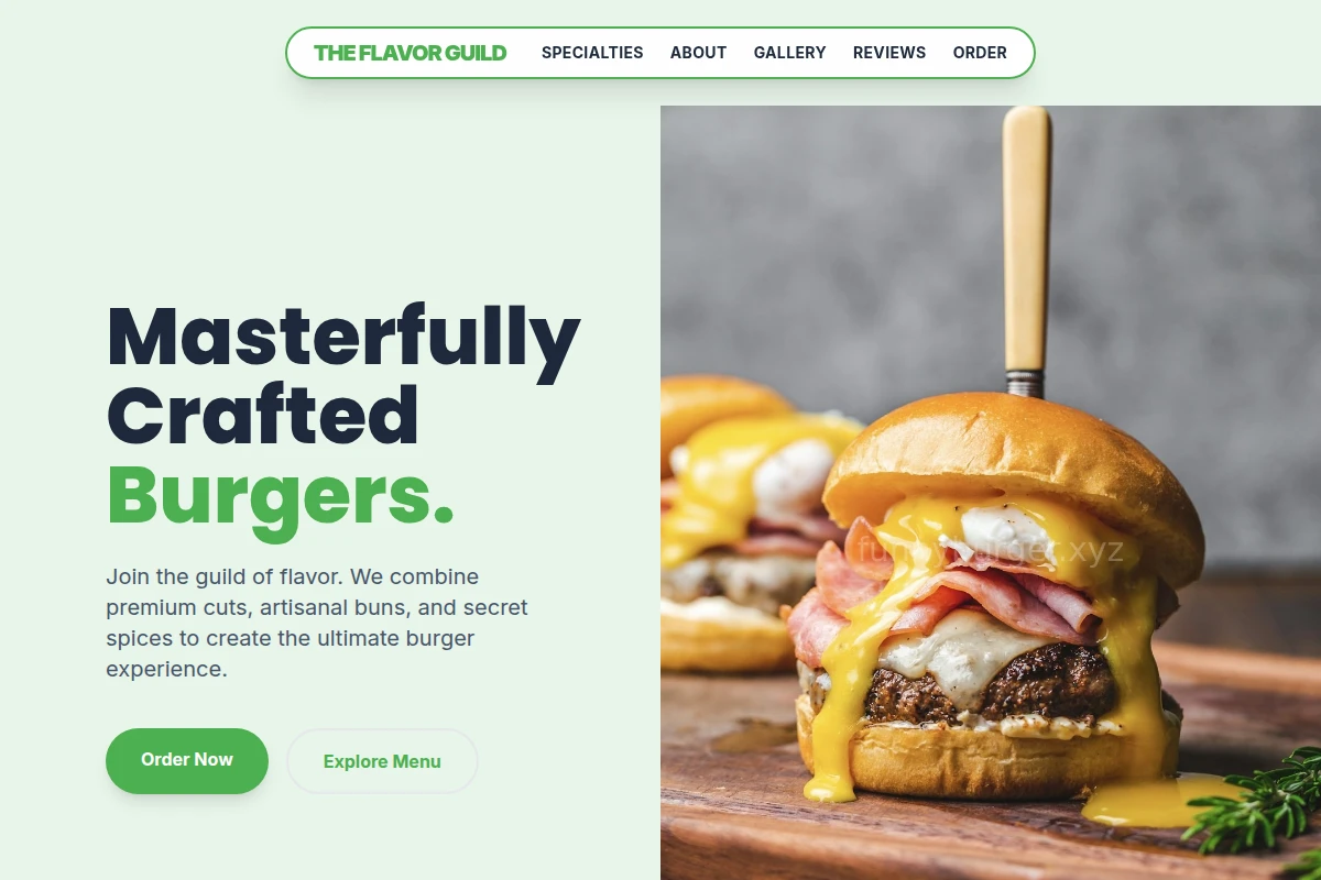 Order Burger