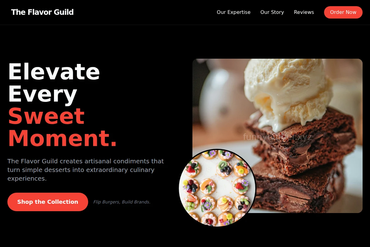 Condiment Dessert