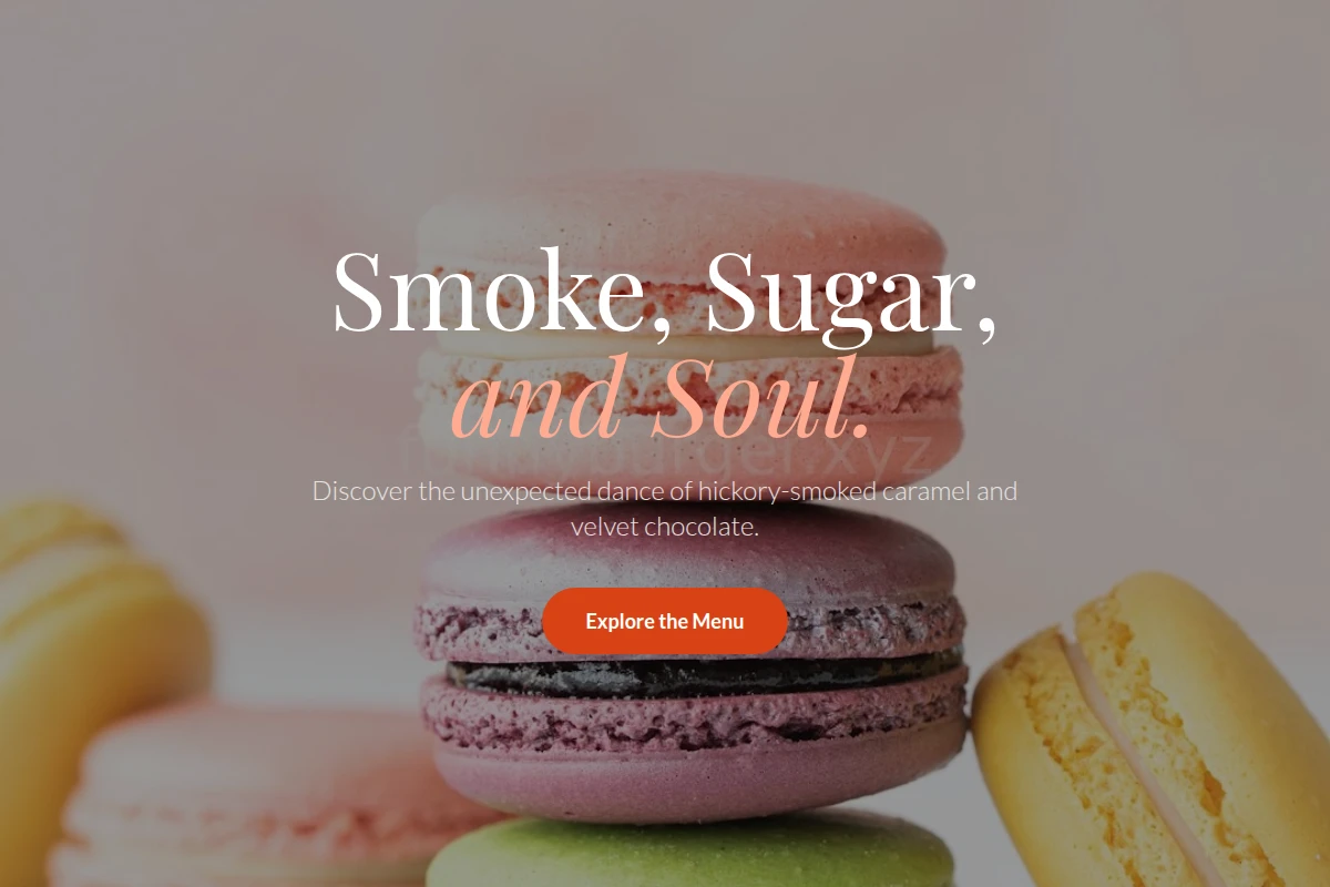 Smoke Dessert