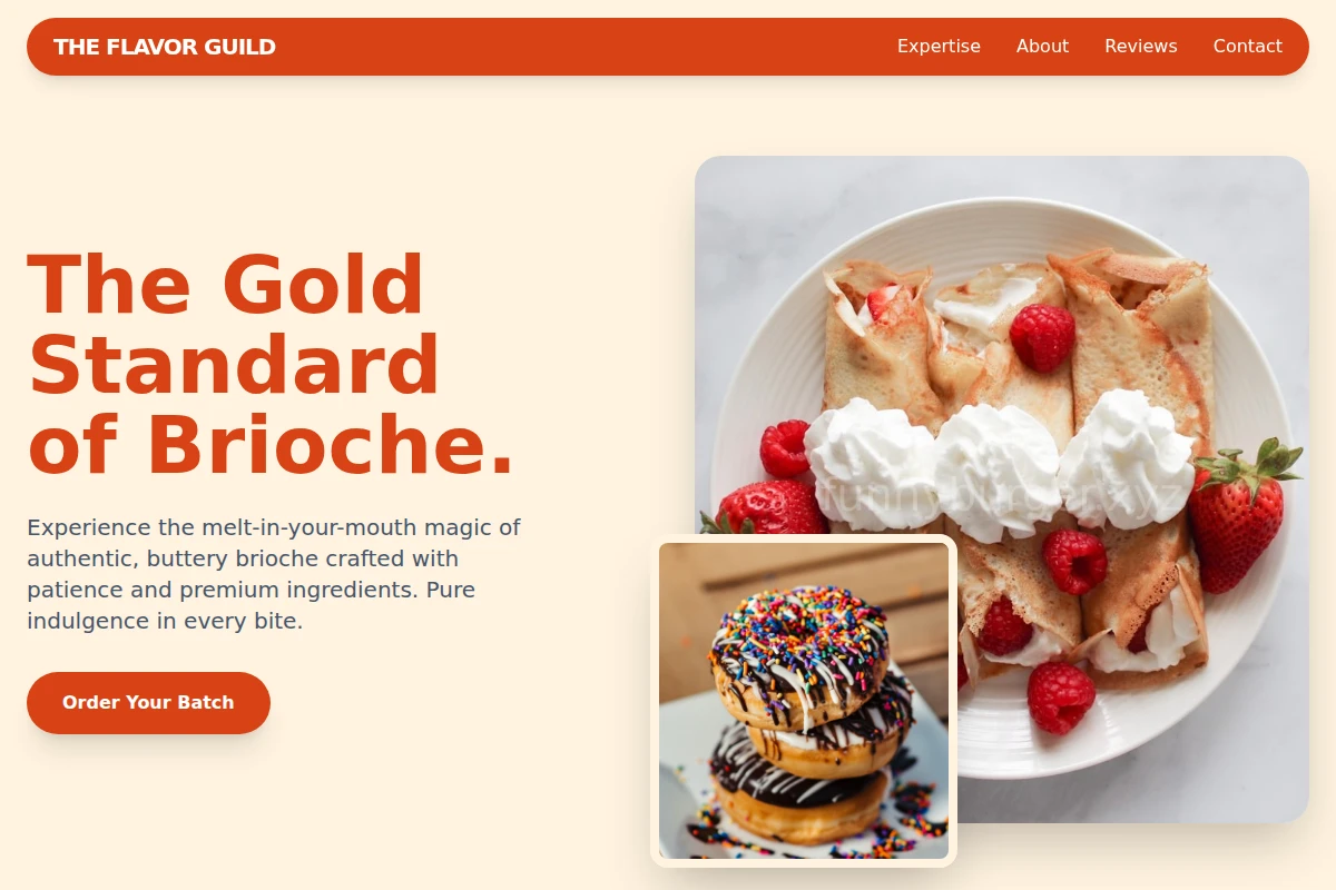 Brioche Dessert