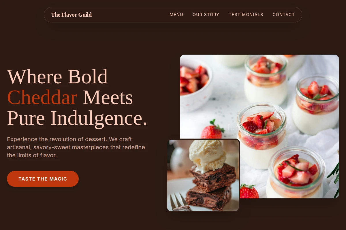 Cheddar Dessert