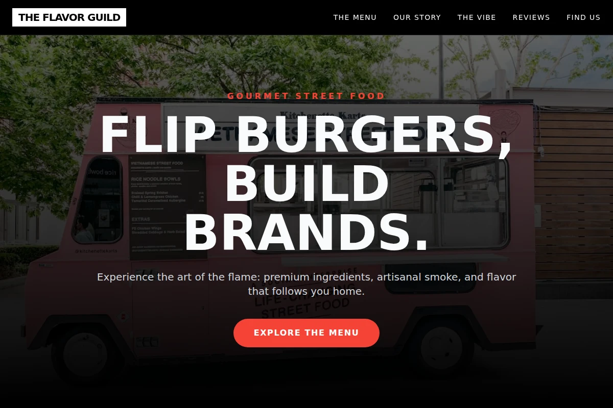 Grill Food Truck