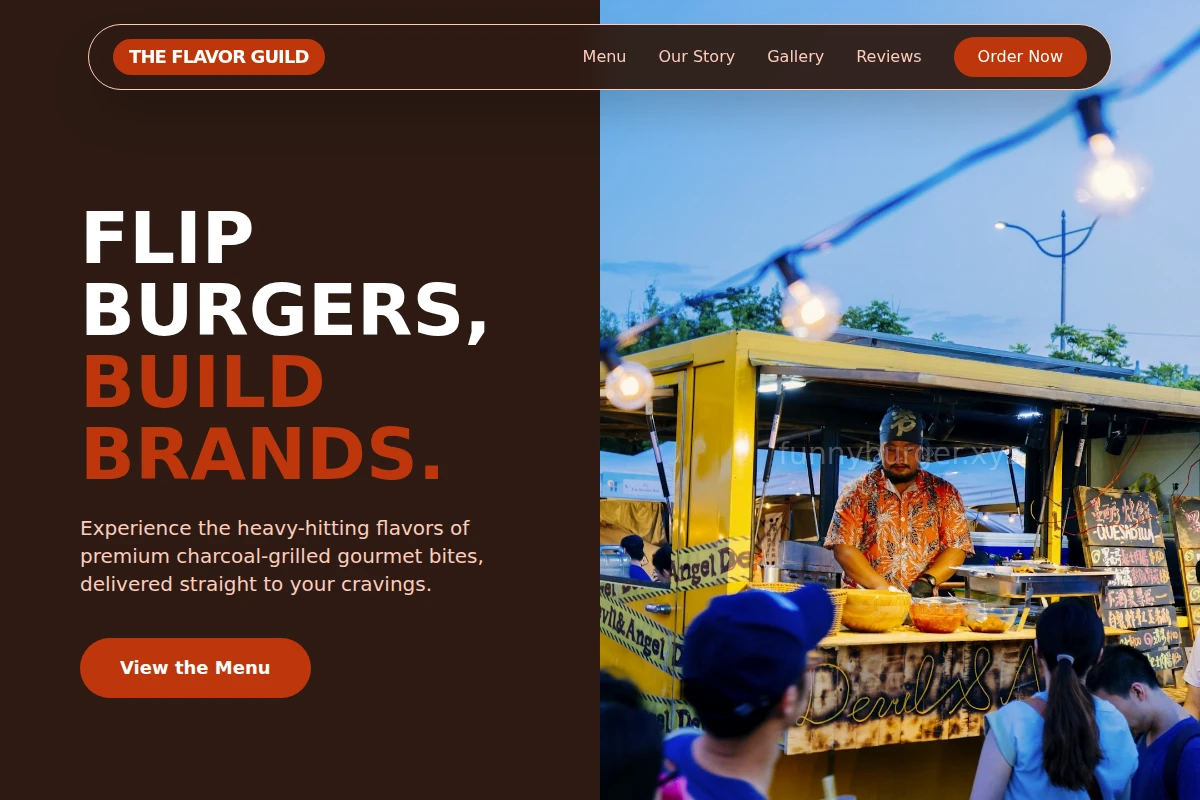 Grill Food Truck