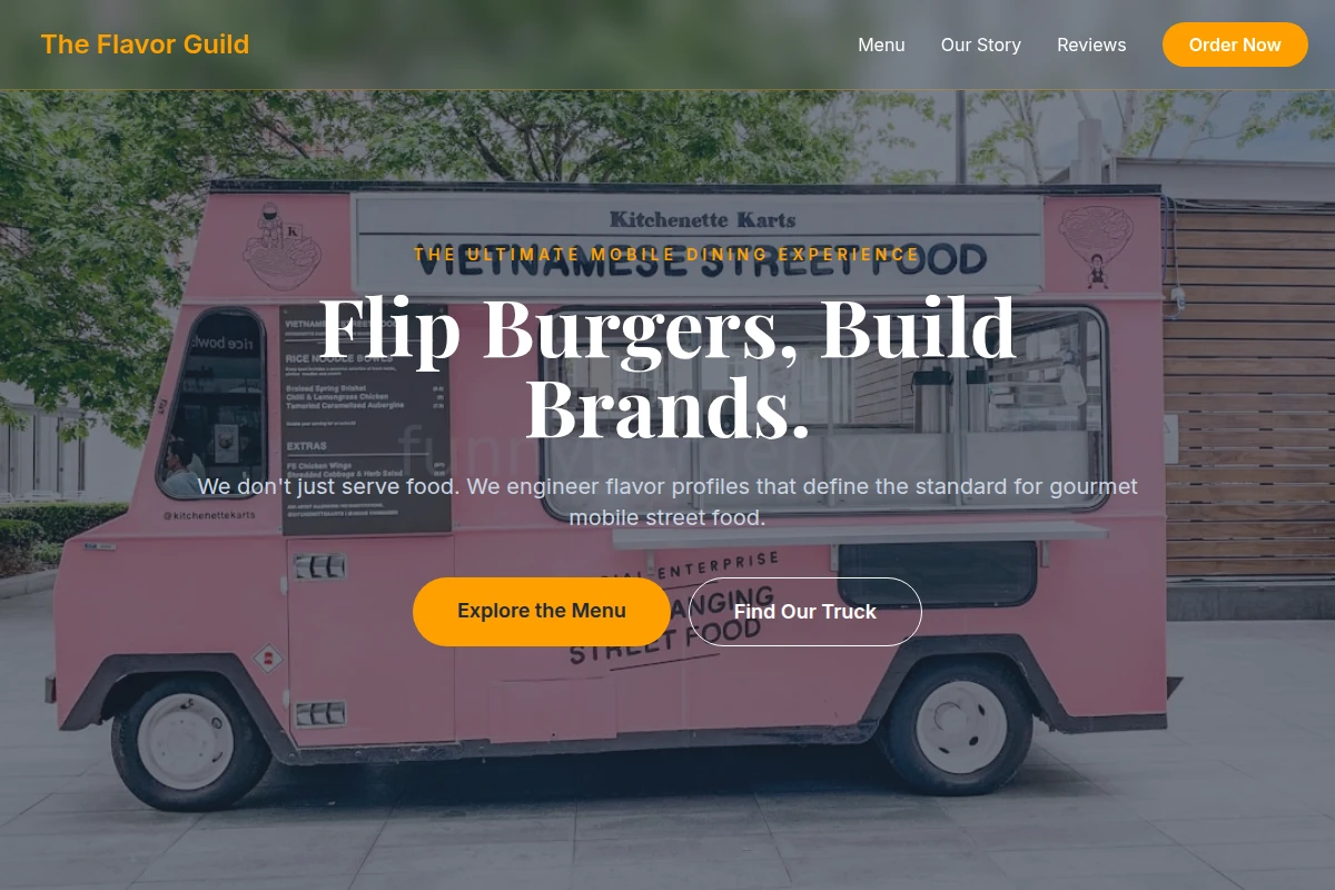 Stand Food Truck