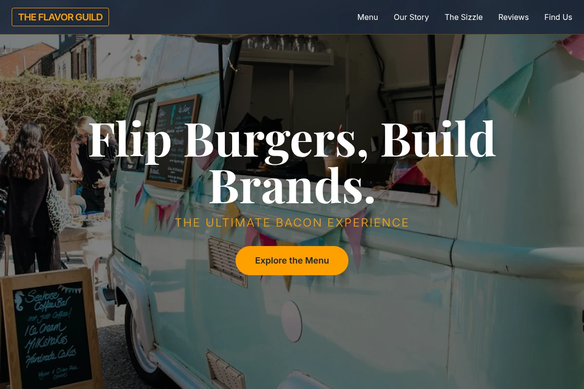 Bacon Food Truck