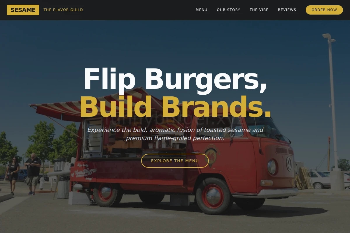 Sesame Food Truck