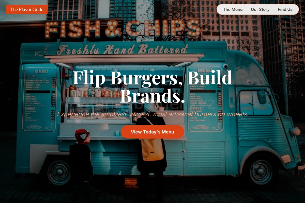 Griddle Food Truck
